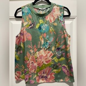 New, Staccato brand, Sleeveless Floral Printed Blouse